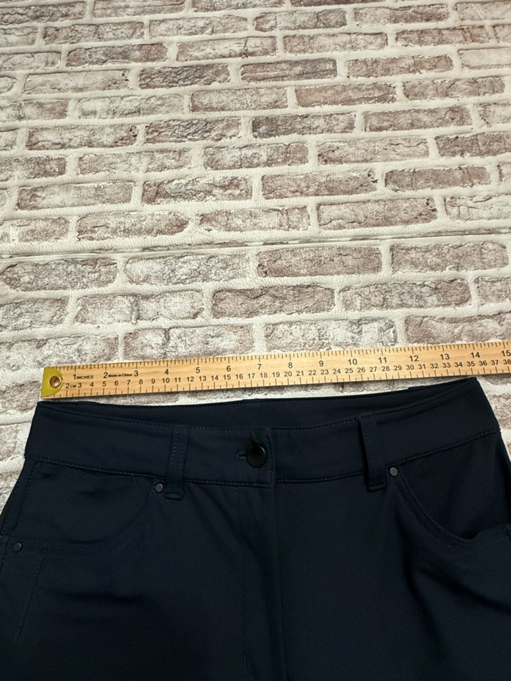 Lululemon City Sleek 5 Pocket Pant 30" True Navy Blue Warpstreme Women’s 6 - Picture 9 of 13